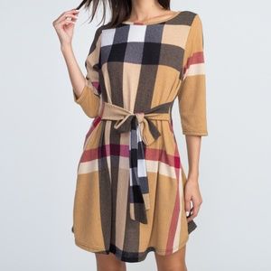 2 LEFT!!! Waist Tie Dress
